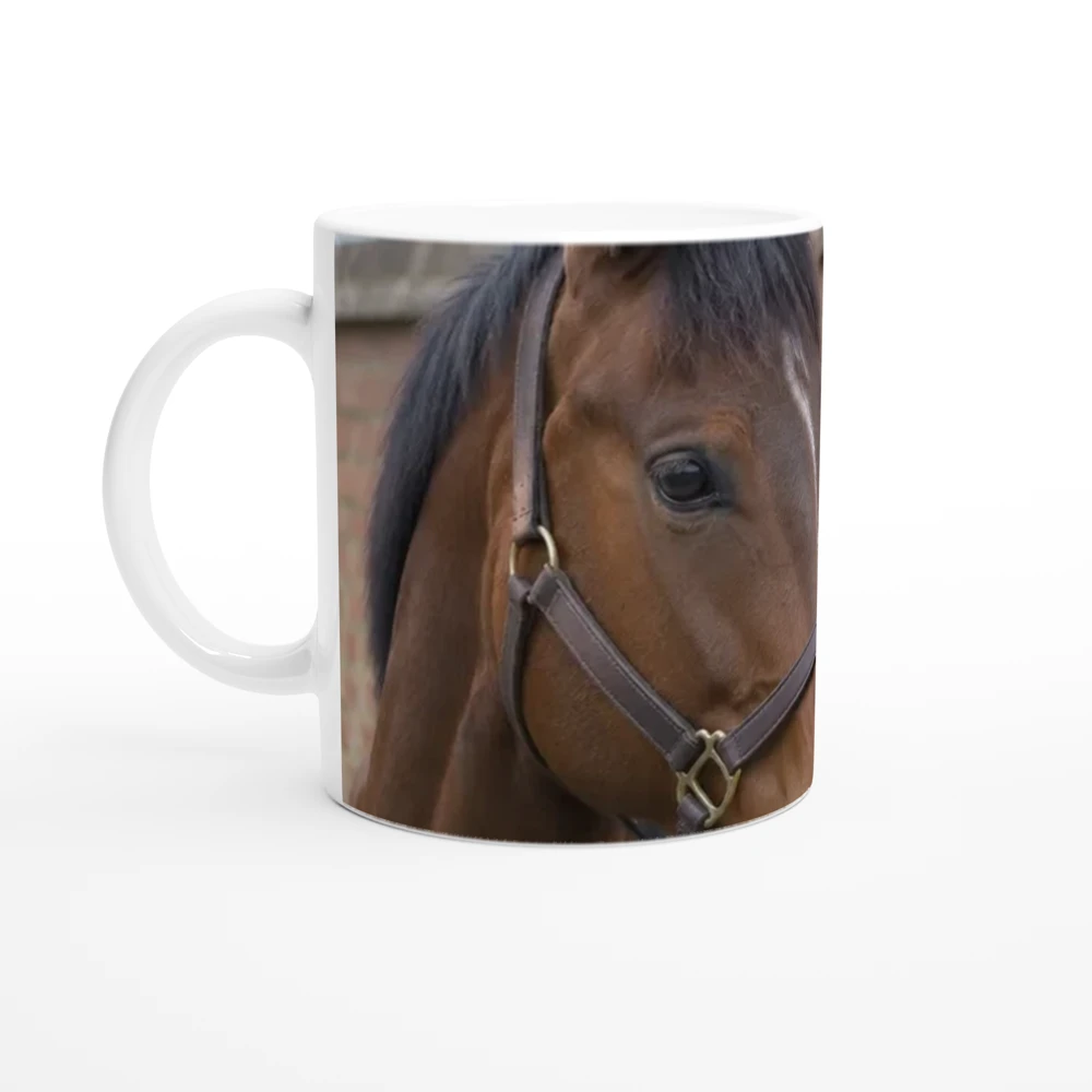 Mock-up: the example image round an 11oz mug